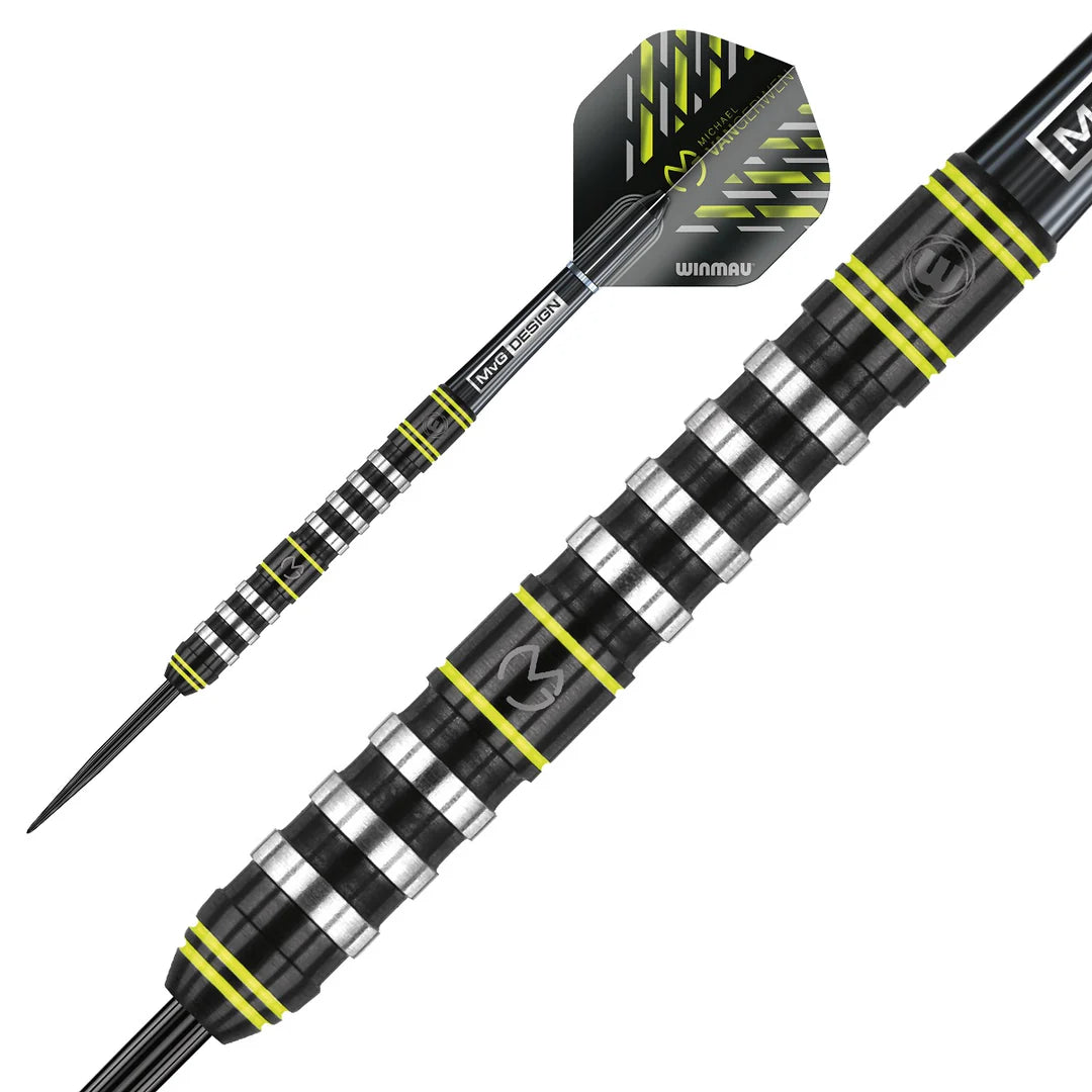 Winmau MvG Assault 90% Tungsten Steel Tip Darts