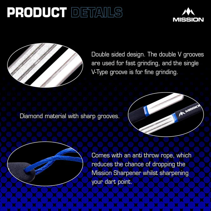 Diamond Dart Point Sharpener