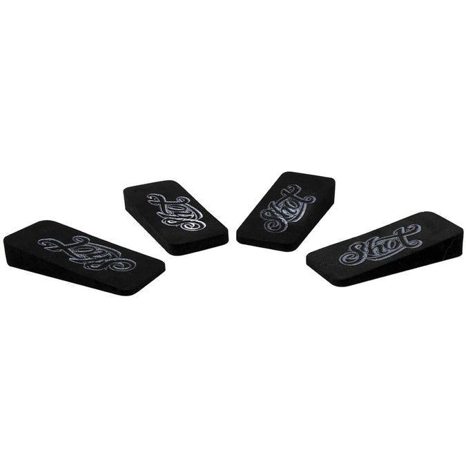 SHOT FOAM DARTBOARD WEDGES
PACK 4 - BLACK