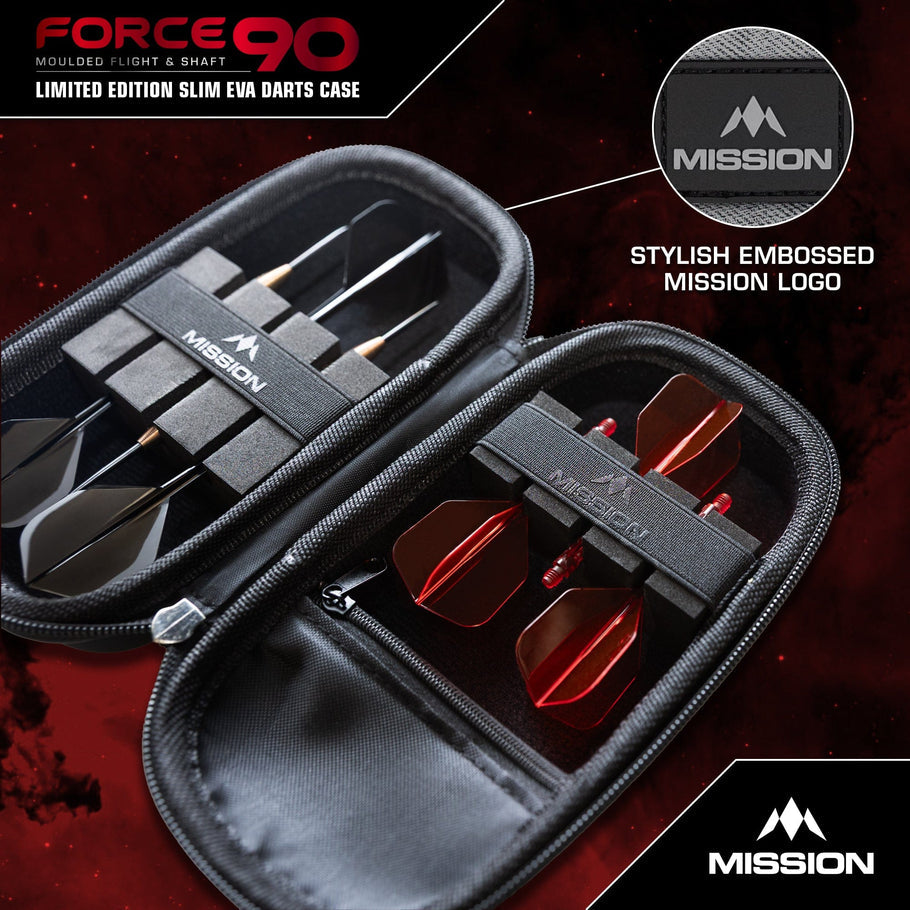 MISSION FORCE 90 DART CASE
EVA MOULDED WALLET - LIMITED EDITION - SLIM - GREY DENIM