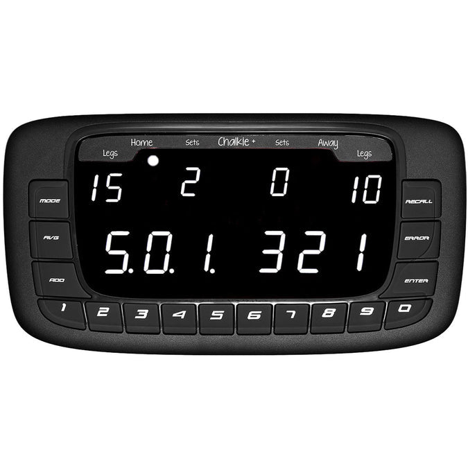 DART SCORER
ELECTRONIC SCORING SYSTEM - CHALKIE PLUS - BLACK EDITION