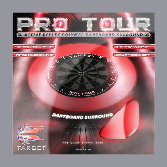 Target Pro Tour Dartboard Surround Red