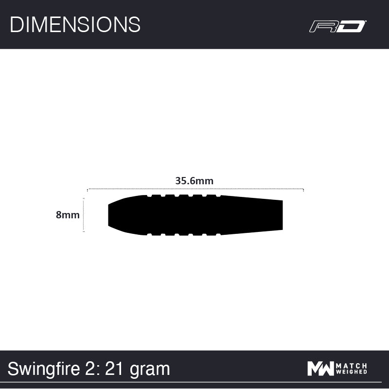 Flightmasters Swingfire 2 80% Tungsten by Red Dragon