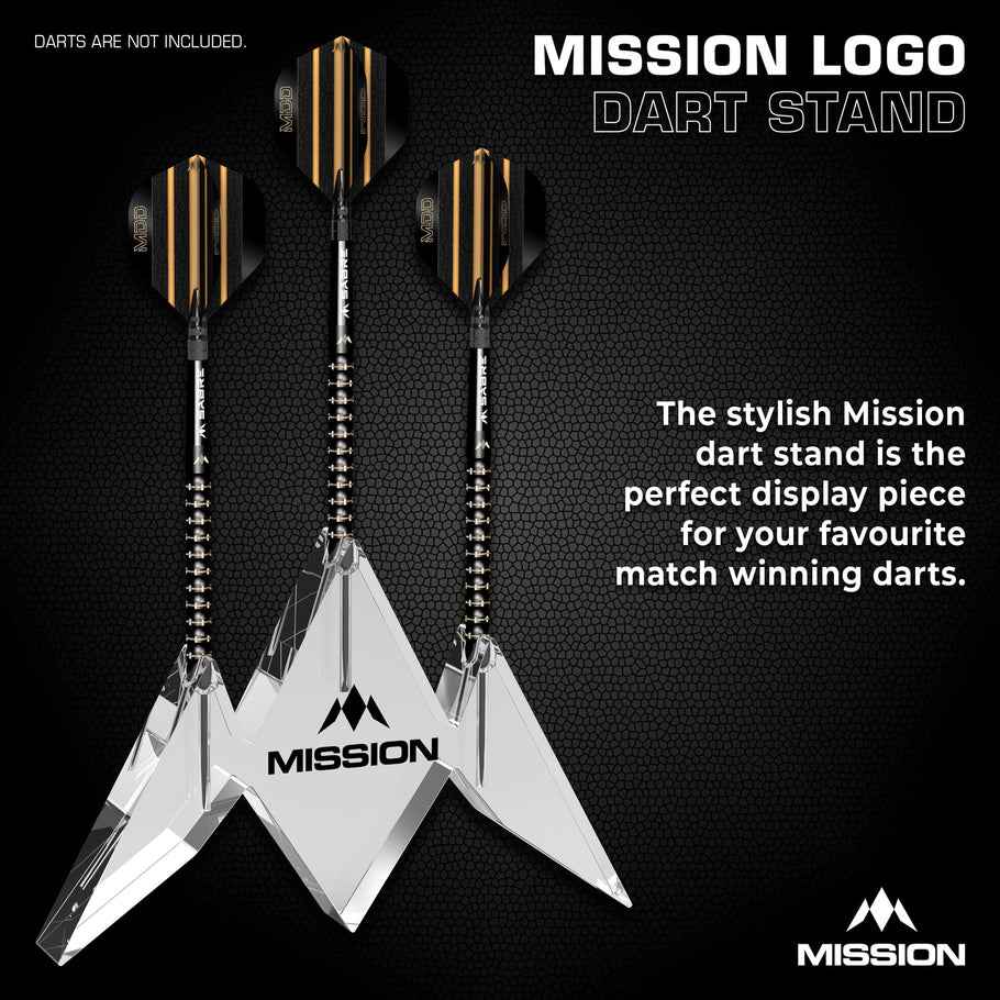 Mission Acrylic Dart Stand Logo
3 Dart Display Stand