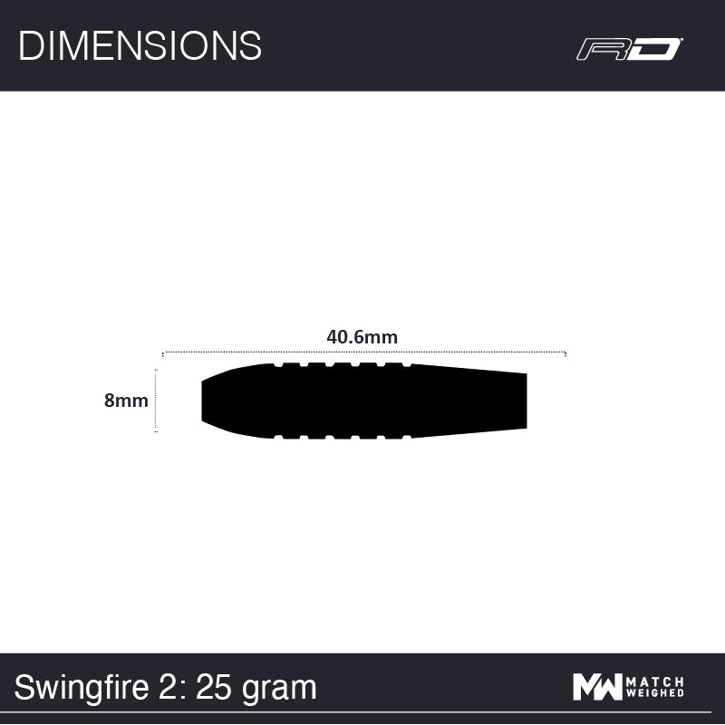 Flightmasters Swingfire 2 80% Tungsten by Red Dragon