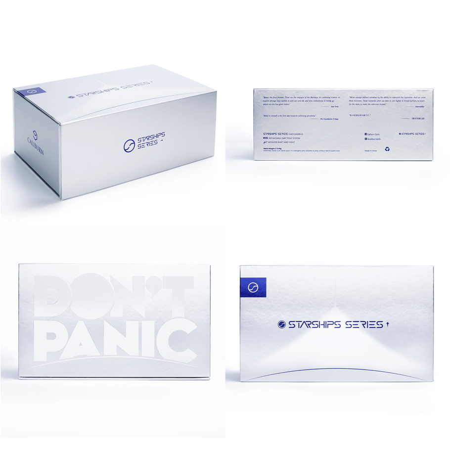 Caliburn Starships Darts
Steel Tip - 95% Tungsten - Demeter - 23g