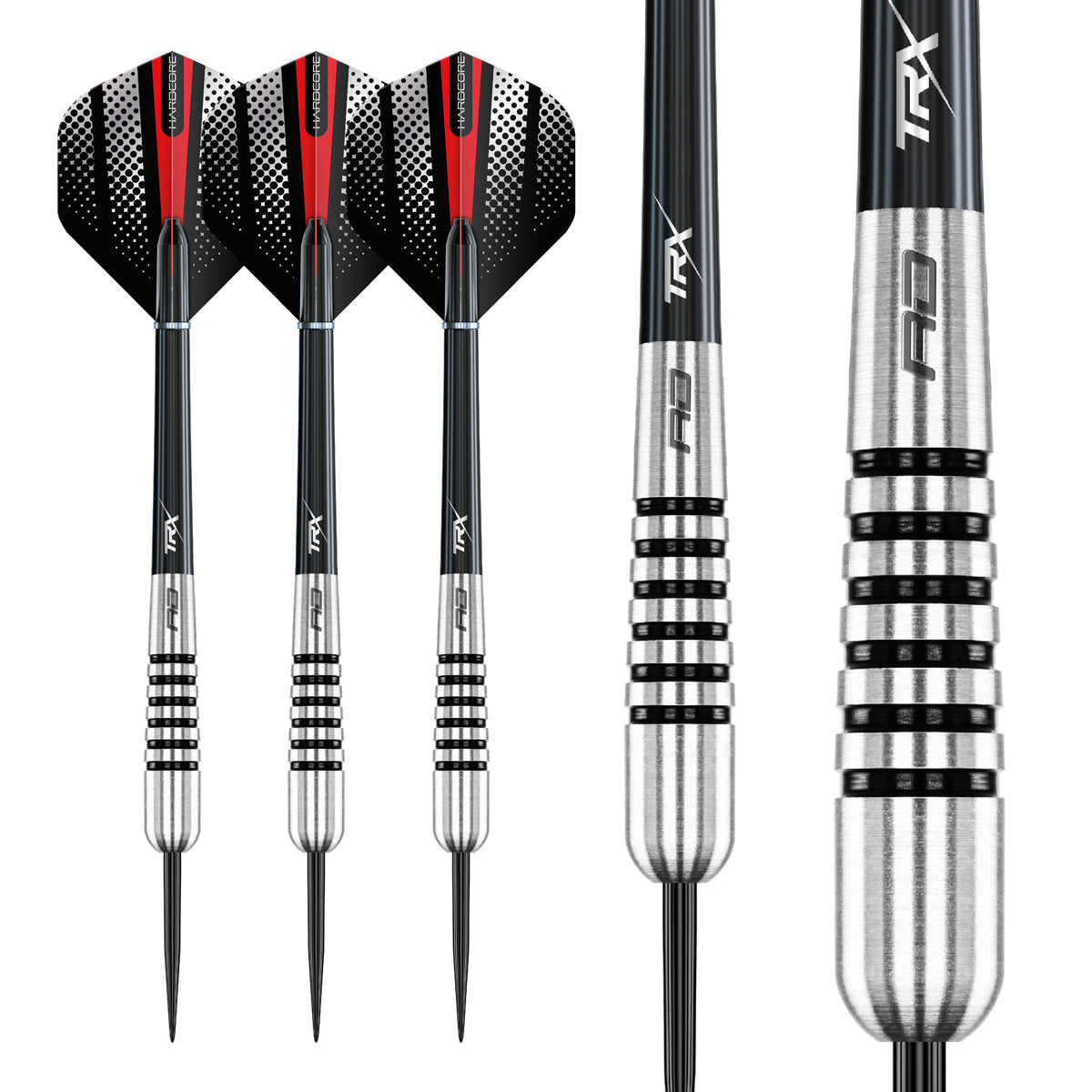 Flightmaster Torpedo 80% Tungsten Steel Tip Darts by Red Dragon