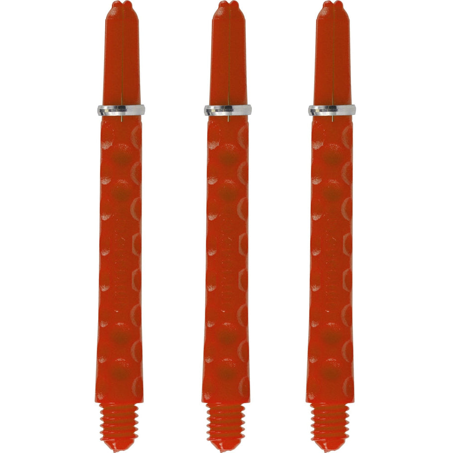 Harrows Dimplex Shafts
Dart Stems - with Rings - Fire Red