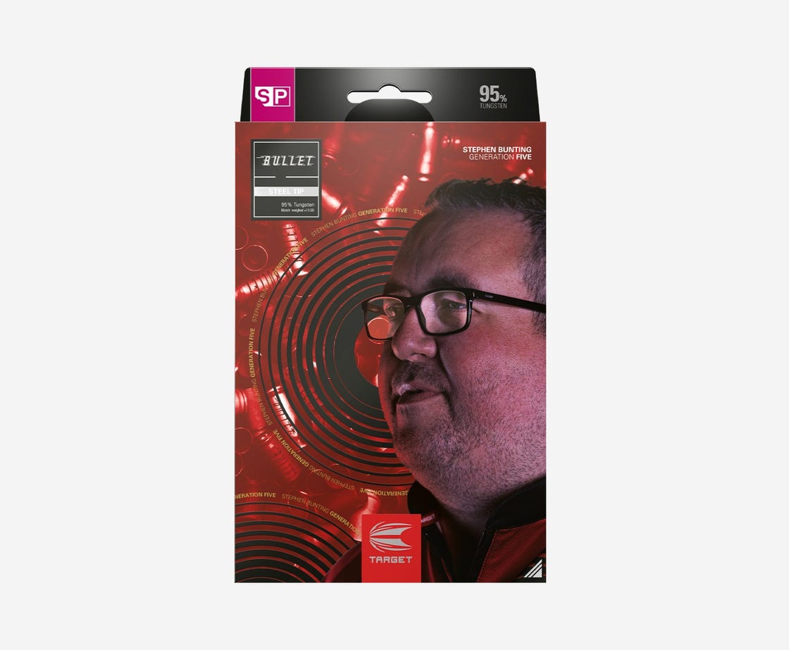 Target Darts Stephen Bunting Gen 5 SP 95% Tungsten Steel Tip Darts