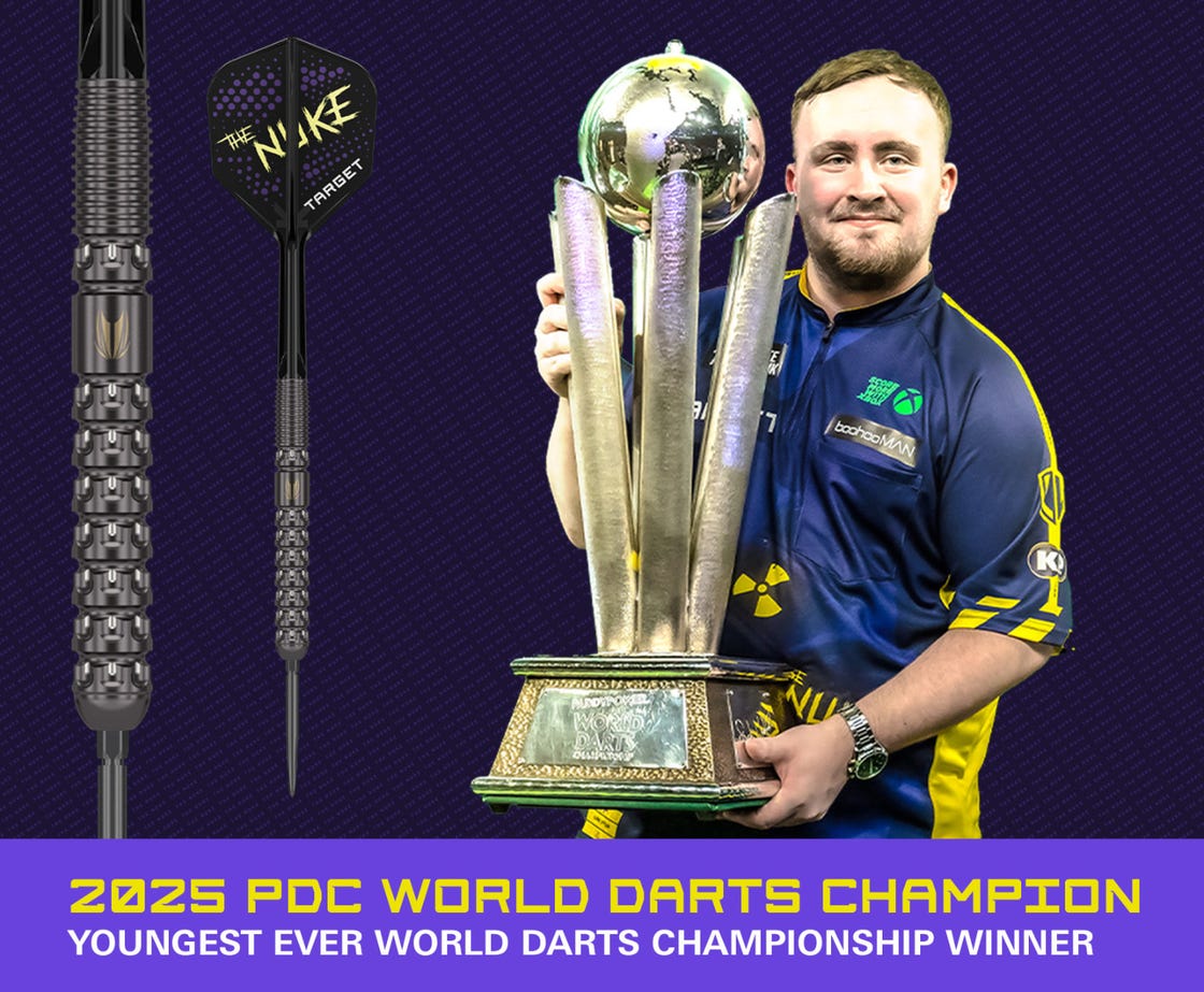 Luke Littler Brass 22G Steel Tip Darts