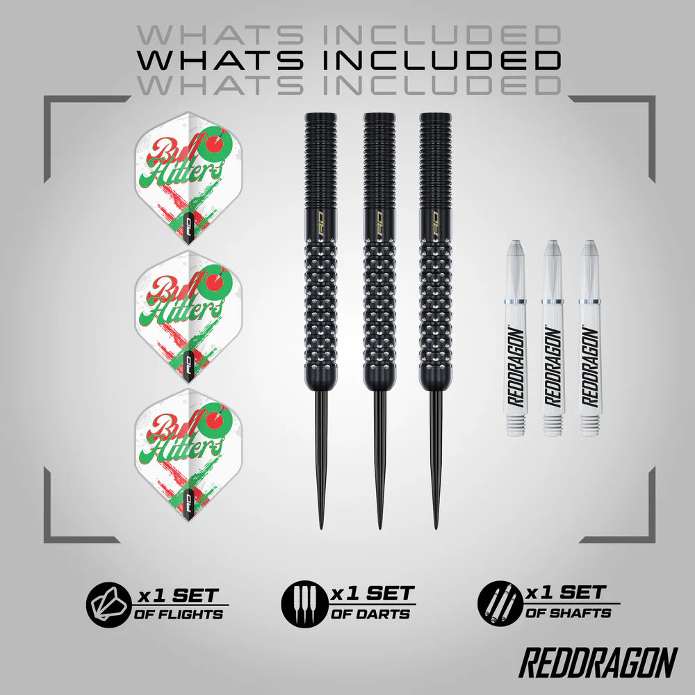 Red Dragon Bullhitters V1 90% Tungsten Steel Tip Darts
