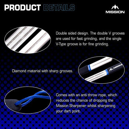 Diamond Dart Point Sharpener