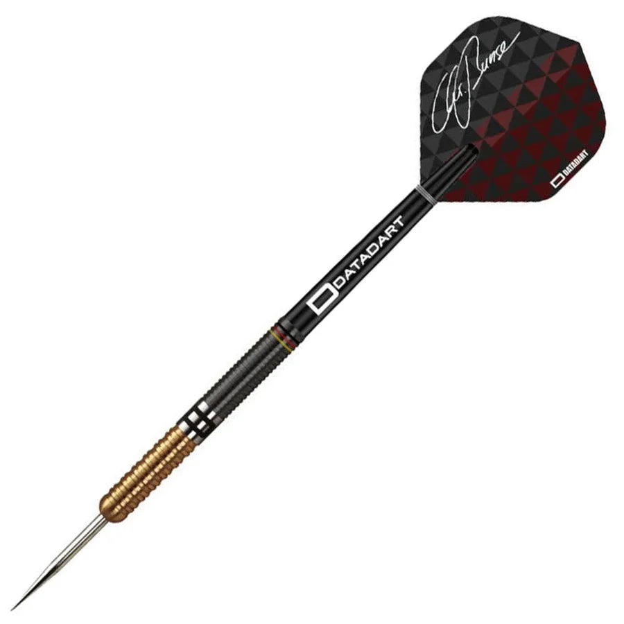 Datadart Christian Bunse Darts - Steel Tip - 90% - Black and Gold PVD