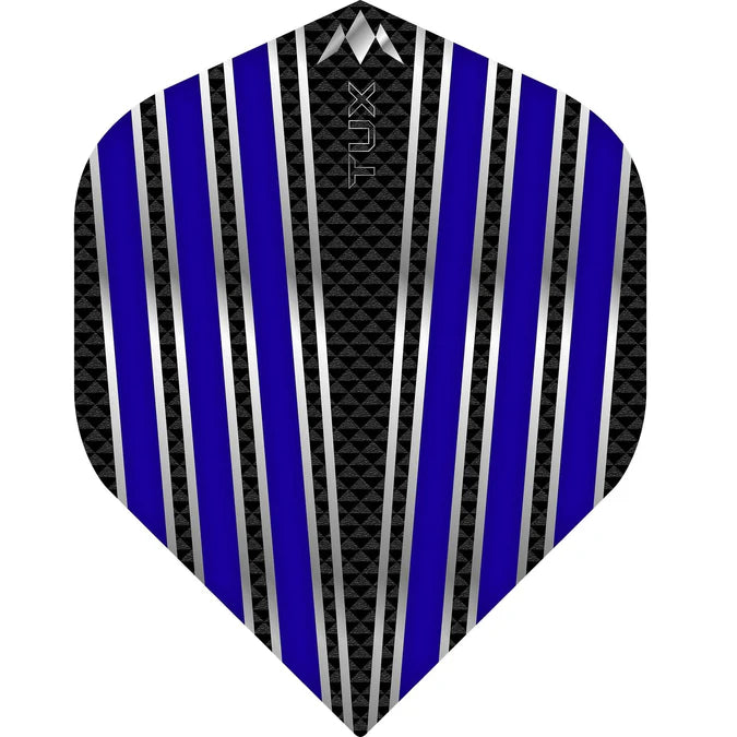 Mission Tux Dart Flights - 100 Micron - No2 - Std-Dark Blue