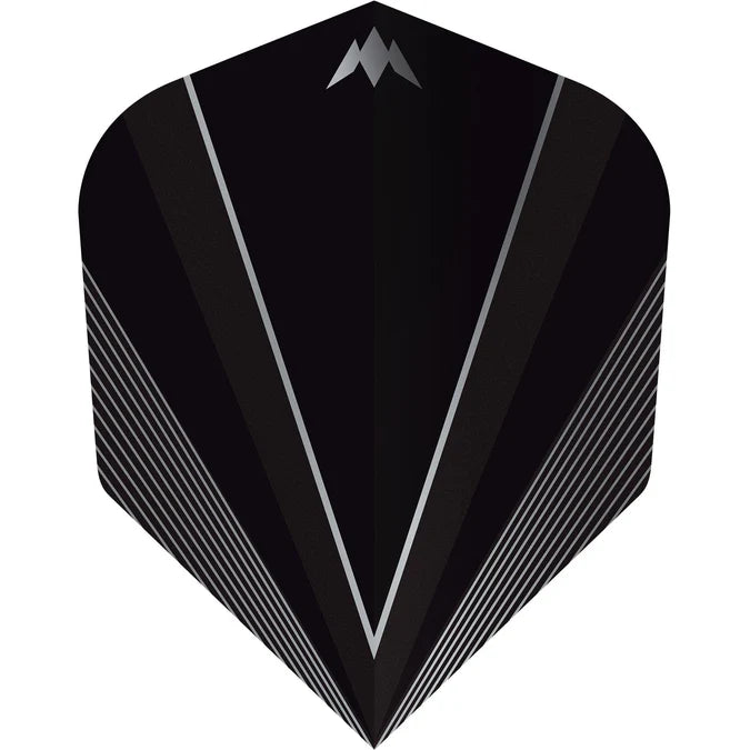 Mission Shades Dart Flights - 100 Micron - No6 - Std Black