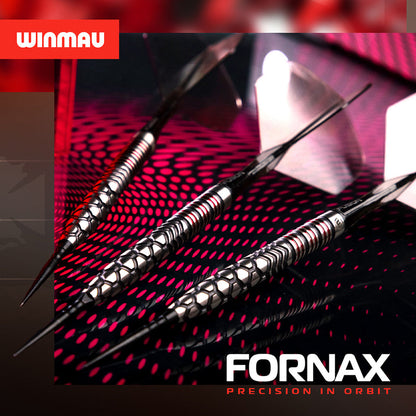WINMAU FORNAX PARALLEL 90% TUNGSTEN SWITCH POINT STEEL TIP DARTS