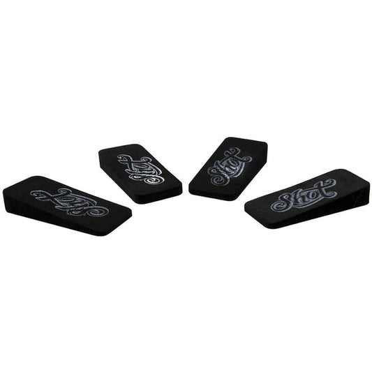SHOT FOAM DARTBOARD WEDGES
PACK 4 - BLACK