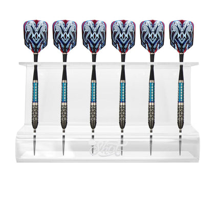 SHOT ACRYLIC DARTS DISPLAY STAND
HOLDS 2 SETS