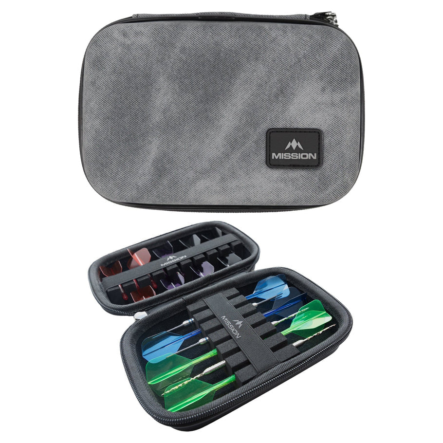 MISSION FORCE 90 DART CASE
EVA MOULDED WALLET - LIMITED EDITION - LARGE - GREY DENIM