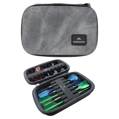 MISSION FORCE 90 DART CASE
EVA MOULDED WALLET - LIMITED EDITION - LARGE - GREY DENIM