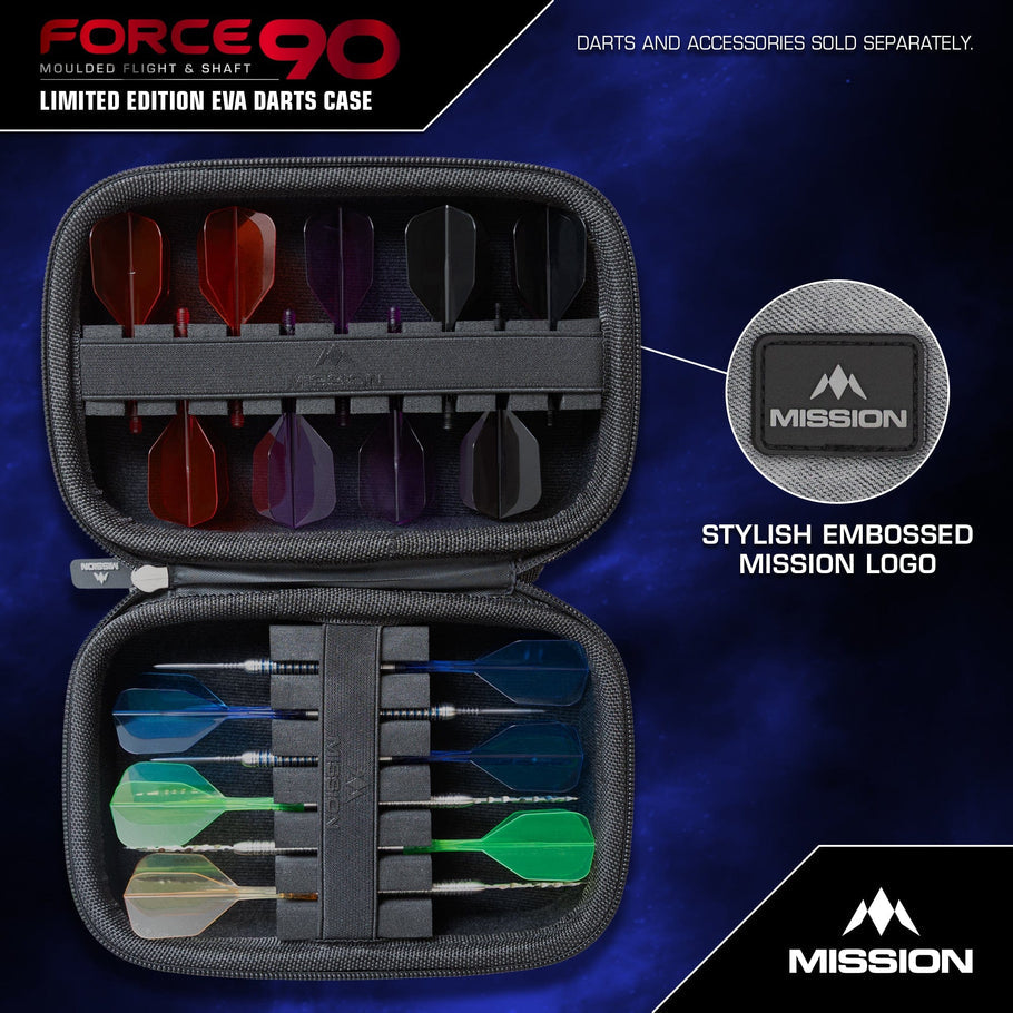 MISSION FORCE 90 DART CASE
EVA MOULDED WALLET - LIMITED EDITION - LARGE - GREY DENIM