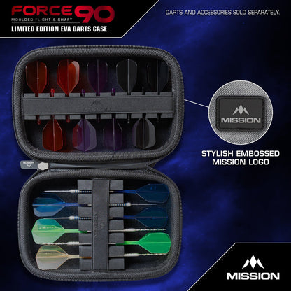 MISSION FORCE 90 DART CASE
EVA MOULDED WALLET - LIMITED EDITION - LARGE - GREY DENIM