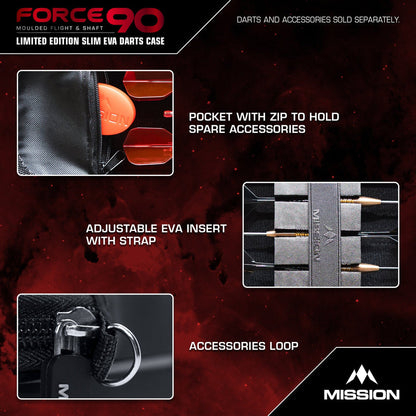 MISSION FORCE 90 DART CASE
EVA MOULDED WALLET - LIMITED EDITION - SLIM - GREY DENIM