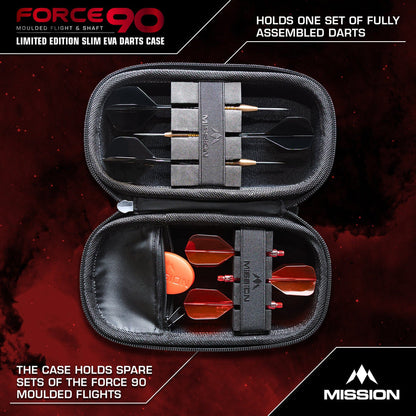 MISSION FORCE 90 DART CASE
EVA MOULDED WALLET - LIMITED EDITION - SLIM - GREY DENIM