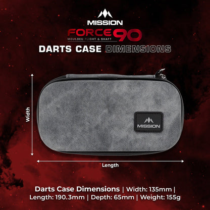 MISSION FORCE 90 DART CASE
EVA MOULDED WALLET - LIMITED EDITION - SLIM - GREY DENIM
