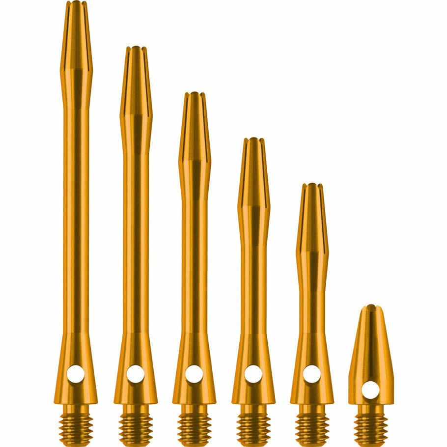 DESIGNA ALUMINIUM SHAFTS
METAL DART STEMS - GOLD