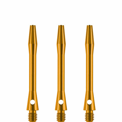 DESIGNA ALUMINIUM SHAFTS
METAL DART STEMS - GOLD