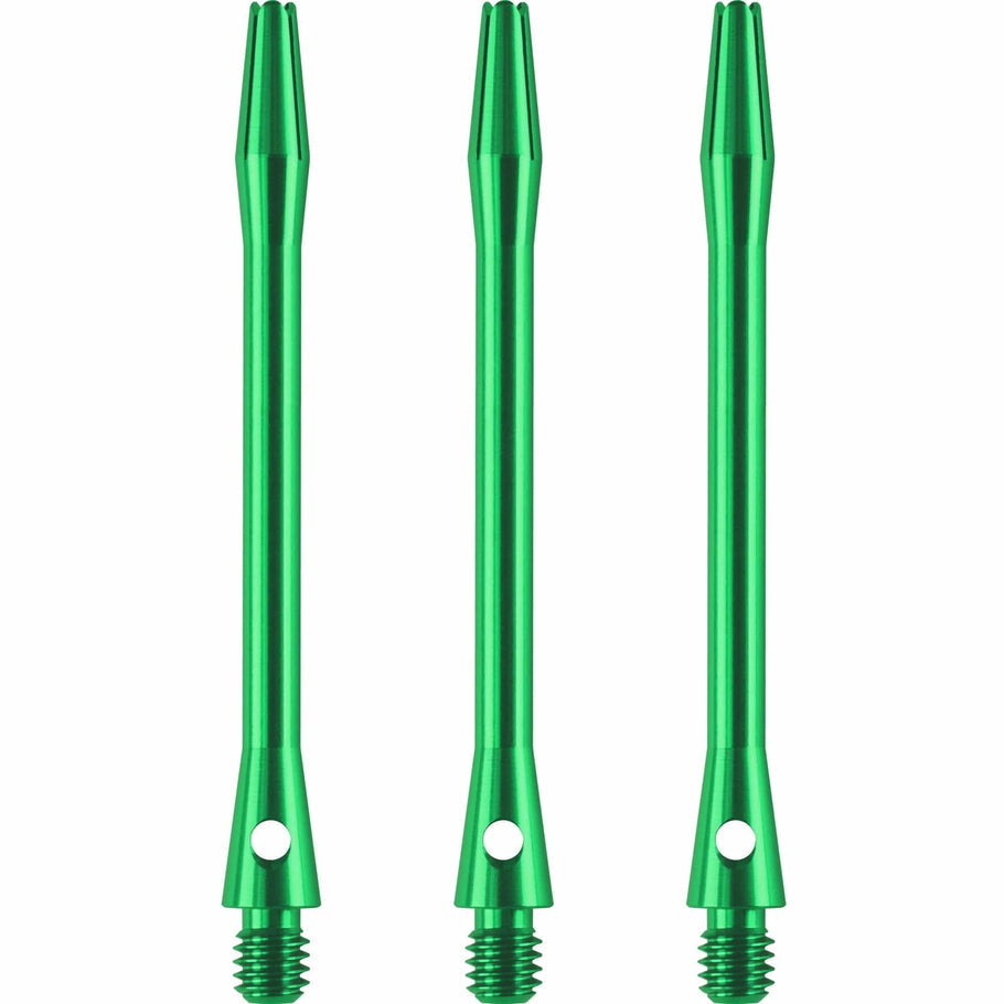 DESIGNA ALUMINIUM SHAFTS
METAL DART STEMS - GREEN