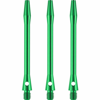 DESIGNA ALUMINIUM SHAFTS
METAL DART STEMS - GREEN