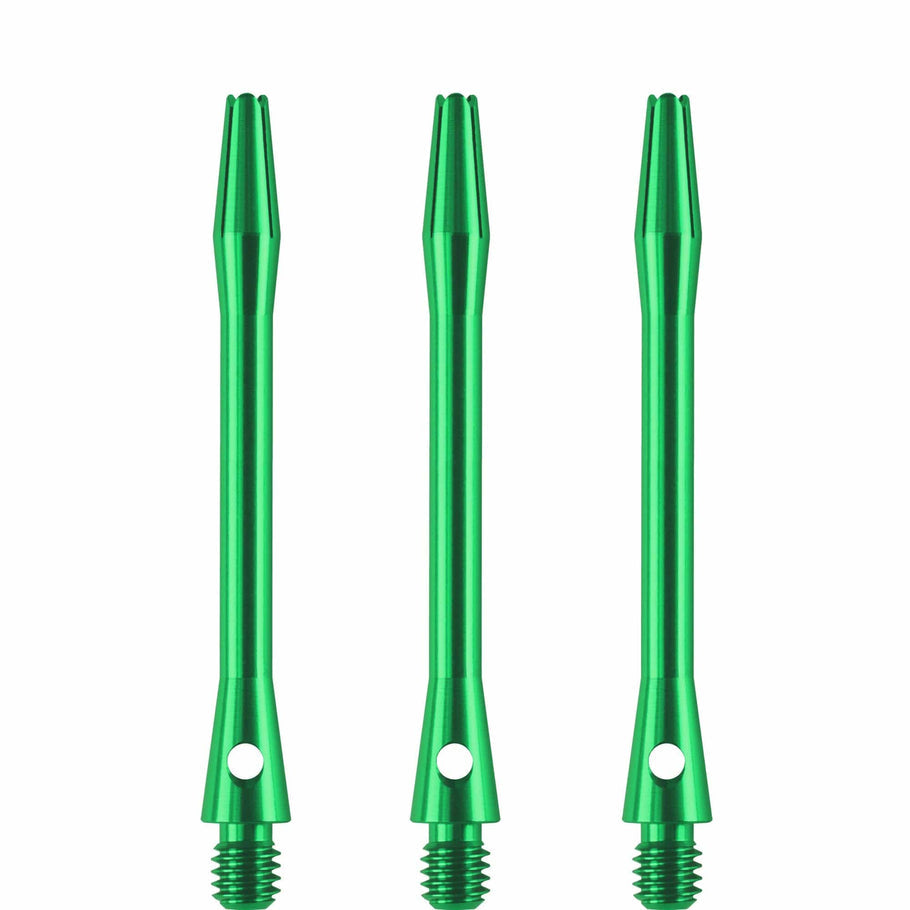 DESIGNA ALUMINIUM SHAFTS
METAL DART STEMS - GREEN
