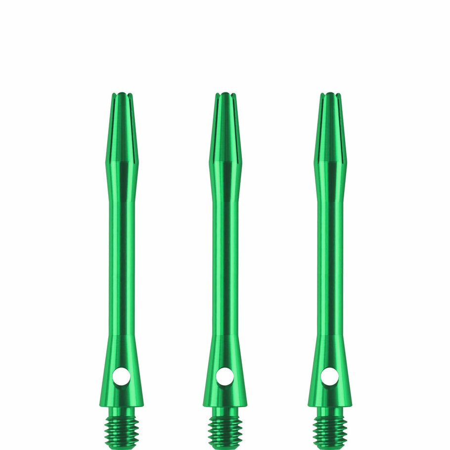 DESIGNA ALUMINIUM SHAFTS
METAL DART STEMS - GREEN