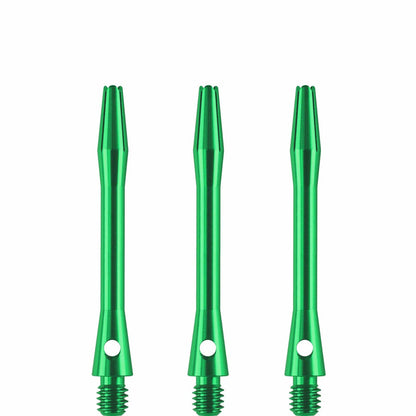 DESIGNA ALUMINIUM SHAFTS
METAL DART STEMS - GREEN