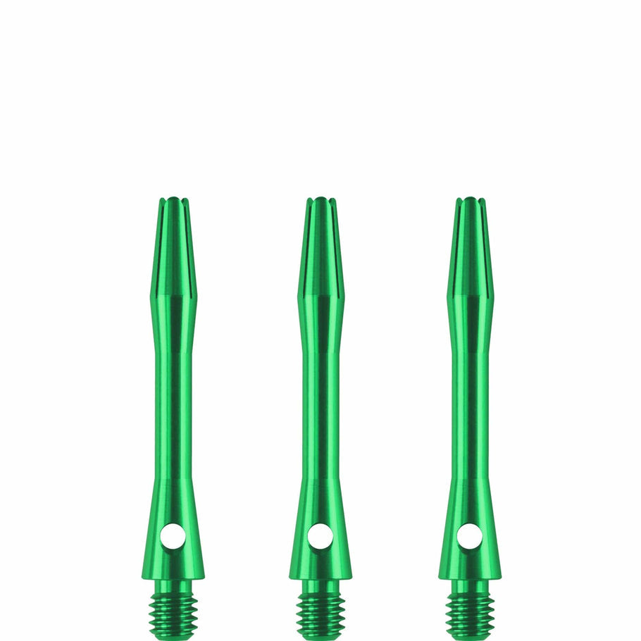 DESIGNA ALUMINIUM SHAFTS
METAL DART STEMS - GREEN