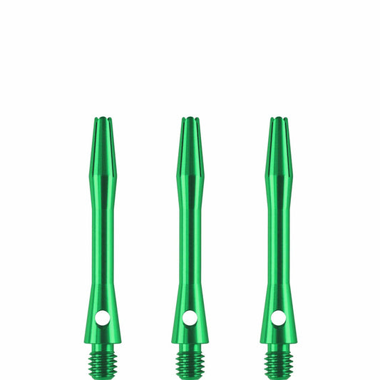 DESIGNA ALUMINIUM SHAFTS
METAL DART STEMS - GREEN