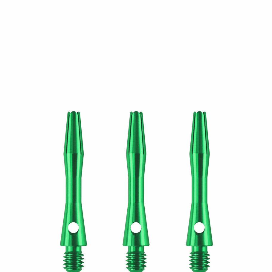 DESIGNA ALUMINIUM SHAFTS
METAL DART STEMS - GREEN