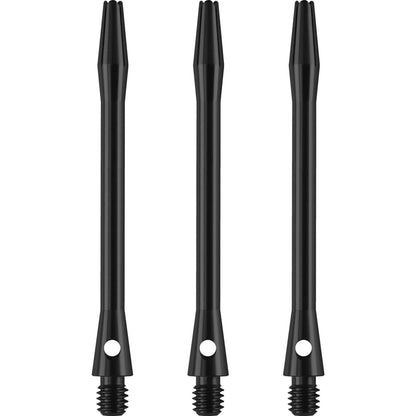 DESIGNA ALUMINIUM SHAFTS
METAL DART STEMS - BLACK