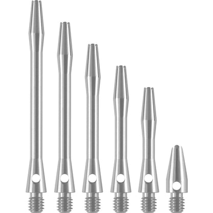 DESIGNA ALUMINIUM SHAFTS
METAL DART STEMS - SILVER