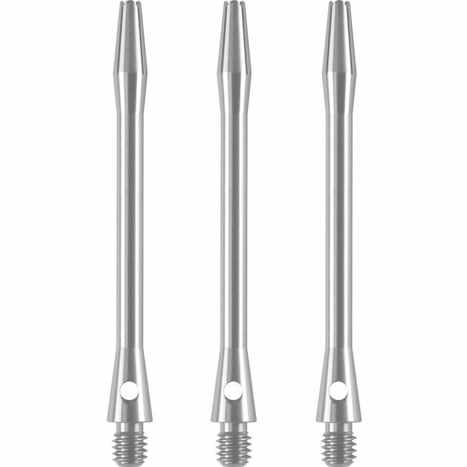 DESIGNA ALUMINIUM SHAFTS
METAL DART STEMS - SILVER