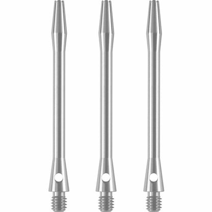 DESIGNA ALUMINIUM SHAFTS
METAL DART STEMS - SILVER