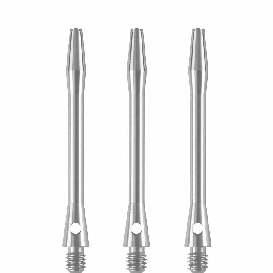 DESIGNA ALUMINIUM SHAFTS
METAL DART STEMS - SILVER