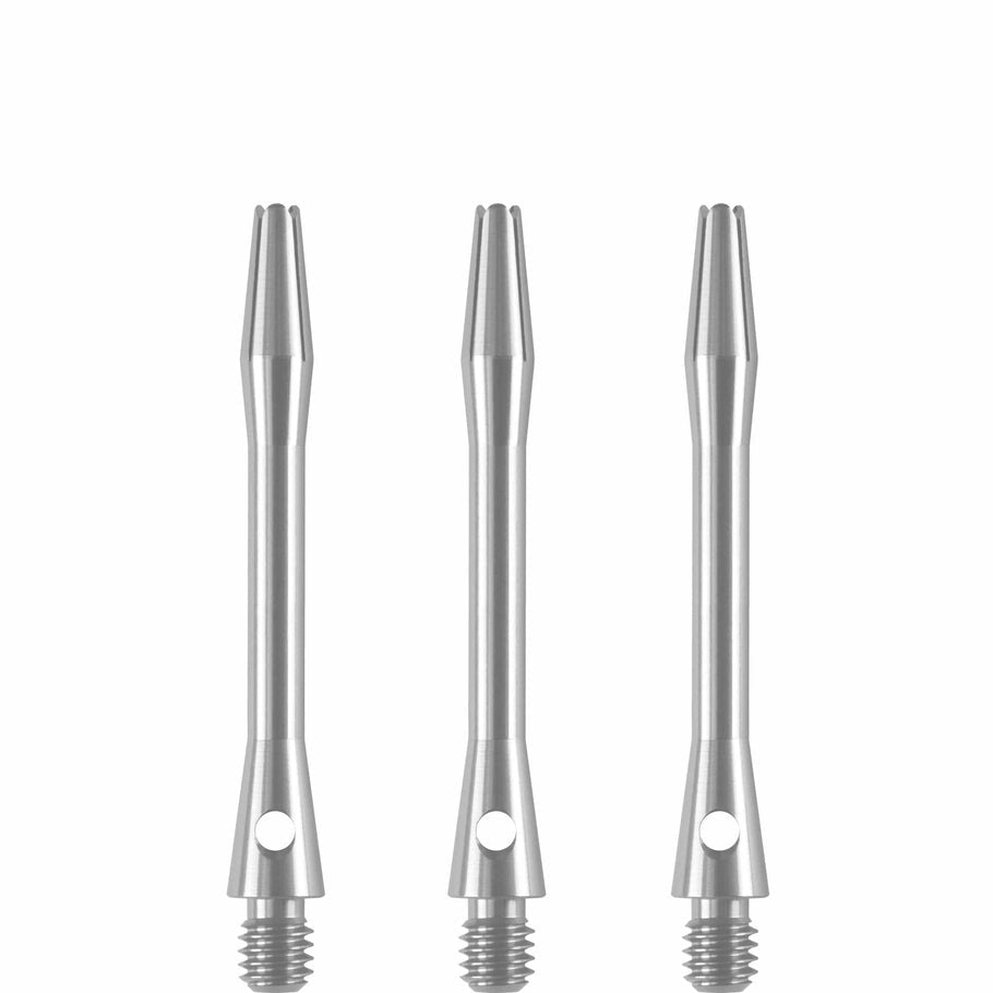 DESIGNA ALUMINIUM SHAFTS
METAL DART STEMS - SILVER