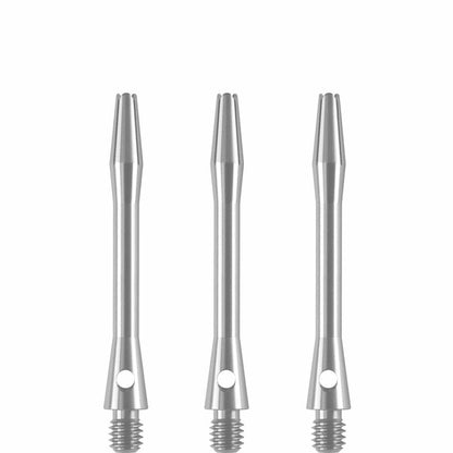 DESIGNA ALUMINIUM SHAFTS
METAL DART STEMS - SILVER