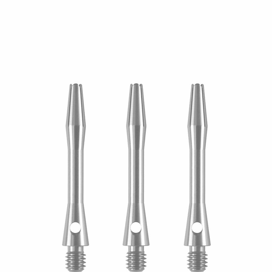 DESIGNA ALUMINIUM SHAFTS
METAL DART STEMS - SILVER
