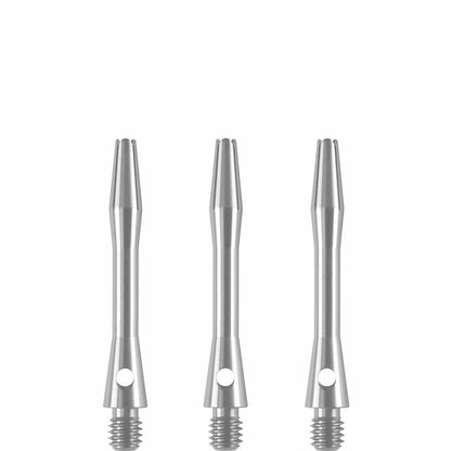 DESIGNA ALUMINIUM SHAFTS
METAL DART STEMS - SILVER