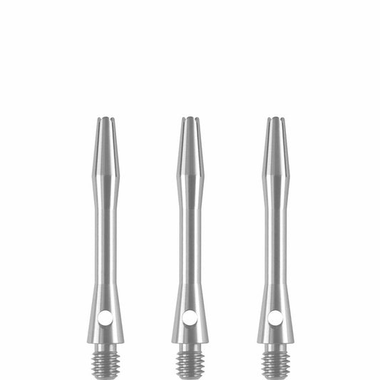 DESIGNA ALUMINIUM SHAFTS
METAL DART STEMS - SILVER