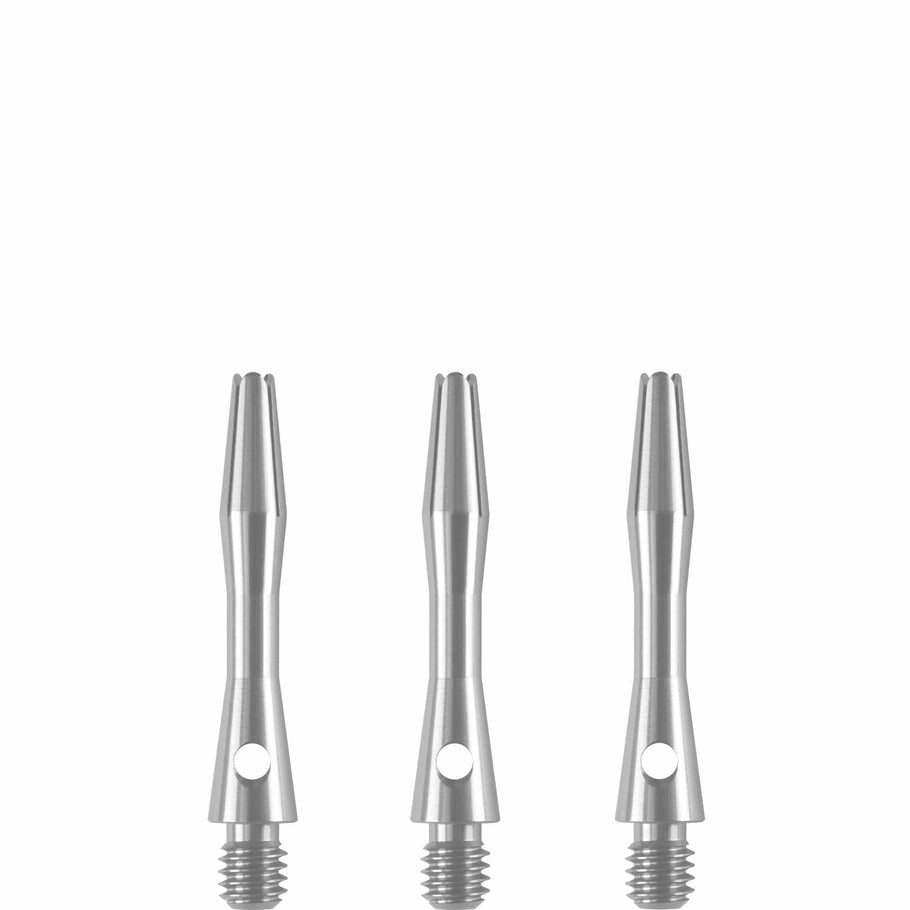 DESIGNA ALUMINIUM SHAFTS
METAL DART STEMS - SILVER
